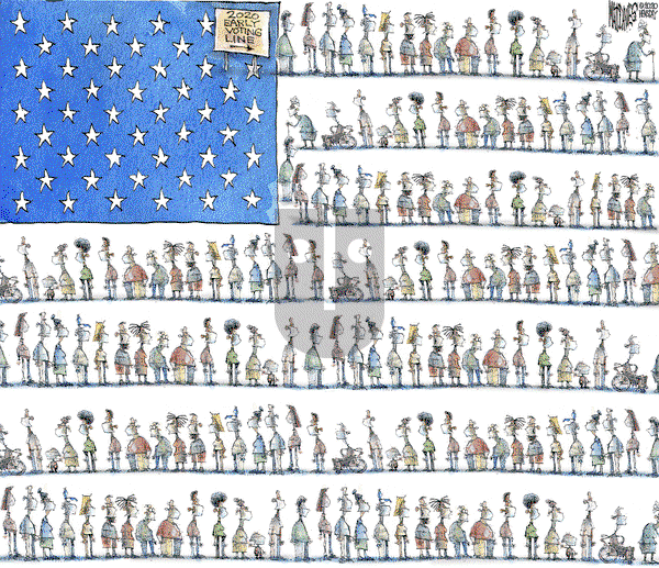 Matt Davies on Tuesday October 27, 2020 Comic Strip