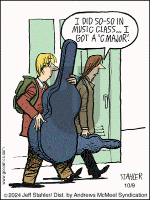 Moderately Confused - Wednesday October 9, 2024 Comic Strip