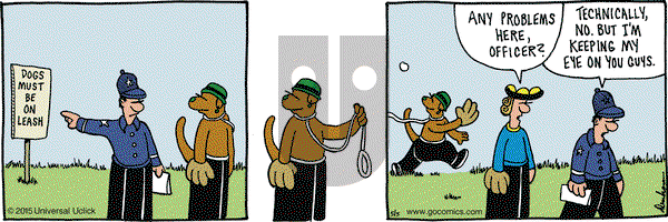 Overboard on Tuesday May 5, 2015 Comic Strip