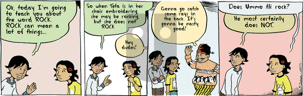 Ali's House on Friday August 13, 2021 Comic Strip