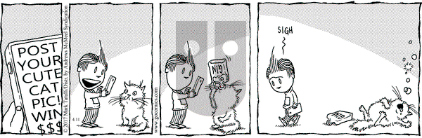 Lio on Tuesday April 11, 2017 Comic Strip