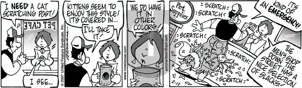 Rose is Rose on Tuesday February 13, 2007 Comic Strip