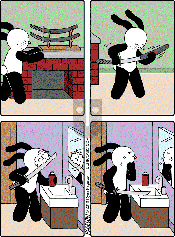 Buni on Friday January 18, 2019 Comic Strip