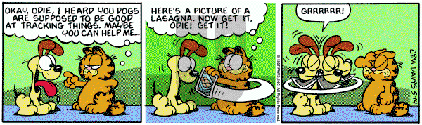 Garfield on Thursday May 14, 1987 Comic Strip