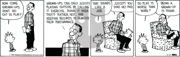 Calvin and Hobbes on Tuesday May 12, 2015 Comic Strip