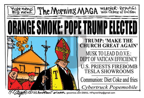 Henry Payne on Friday May 2, 2025 Comic Strip