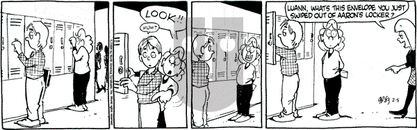 Luann on Saturday February 5, 1994 Comic Strip