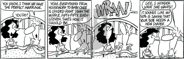 Baby Blues - Monday July 16, 1990 Comic Strip