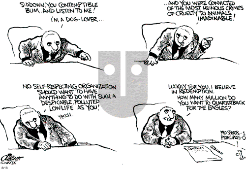 Pat Oliphant on Tuesday August 18, 2009 Comic Strip
