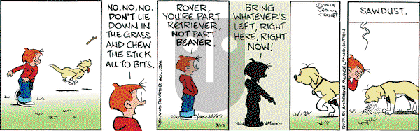 Red and Rover on Wednesday March 13, 2019 Comic Strip