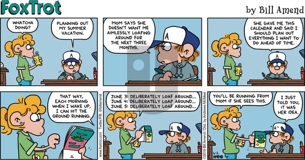 FoxTrot on Sunday June 2, 2019 Comic Strip