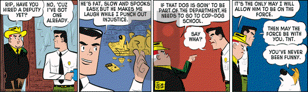Rip Haywire on Monday February 10, 2014 Comic Strip