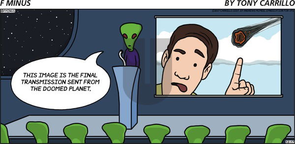 F Minus on Sunday December 17, 2017 Comic Strip