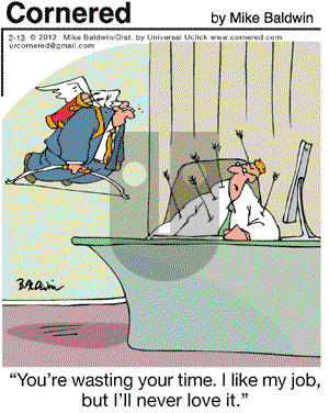 Cornered on Monday February 13, 2012 Comic Strip