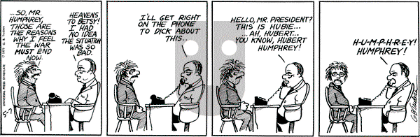 Doonesbury - Friday May 7, 1971 Comic Strip