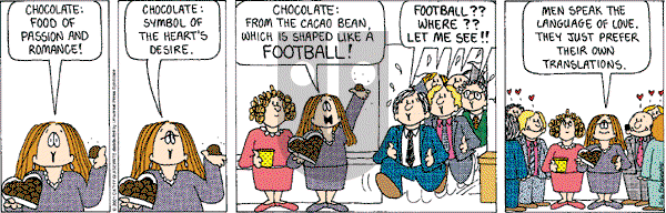 Cathy Classics - Tuesday February 6, 2001 Comic Strip
