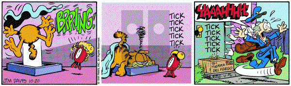 Garfield on Saturday October 20, 1990 Comic Strip
