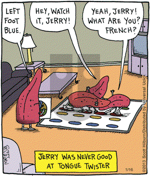 The Argyle Sweater on Wednesday January 16, 2013 Comic Strip