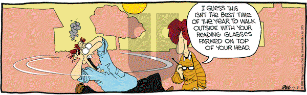 The Buckets on Tuesday July 31, 2012 Comic Strip