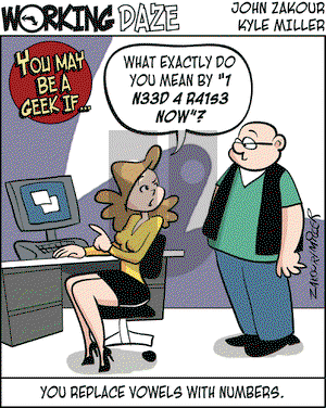 Working Daze on Monday September 17, 2007 Comic Strip