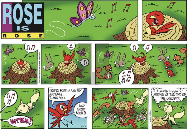 Rose is Rose - Sunday April 7, 2024 Comic Strip