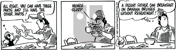 Rose is Rose on Wednesday December 23, 1987 Comic Strip
