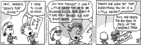 Heart of the City on Thursday January 15, 2015 Comic Strip