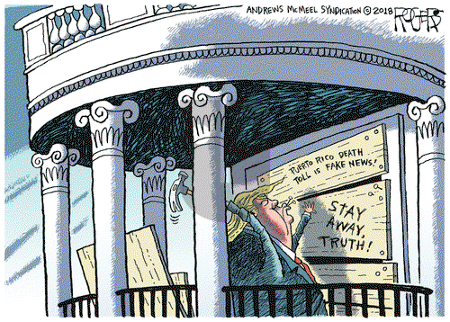 Rob Rogers on Friday September 14, 2018 Comic Strip