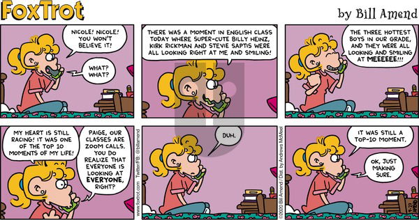 FoxTrot on Sunday September 27, 2020 Comic Strip
