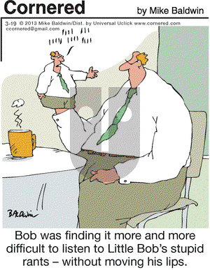 Cornered on Tuesday March 19, 2013 Comic Strip