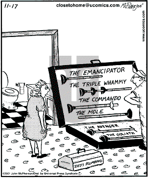 Close to Home - Saturday November 17, 2001 Comic Strip