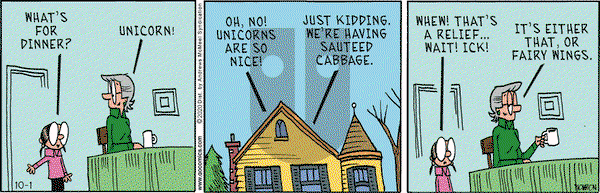 Grand Avenue on Thursday October 1, 2020 Comic Strip