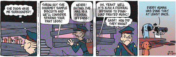 Pooch Cafe on Monday August 25, 2014 Comic Strip