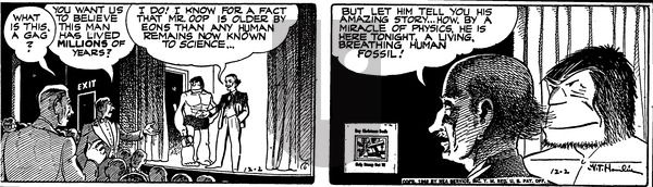 Alley Oop on Friday December 2, 1949 Comic Strip