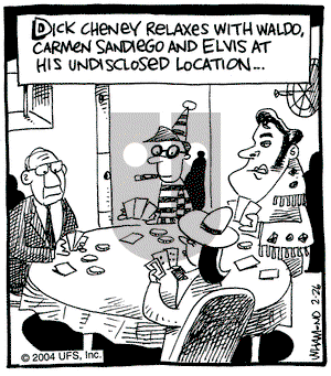 Reality Check on Thursday February 26, 2004 Comic Strip
