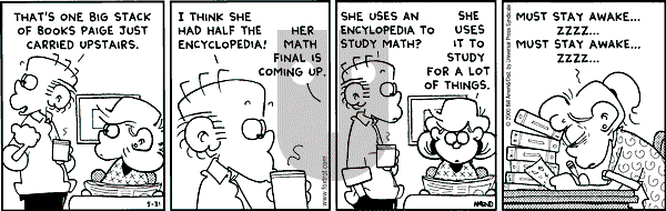 FoxTrot on Wednesday May 31, 2000 Comic Strip