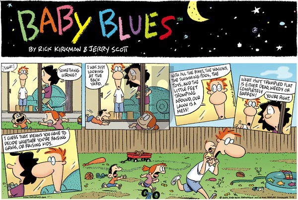 Baby Blues on Sunday July 17, 2005 Comic Strip