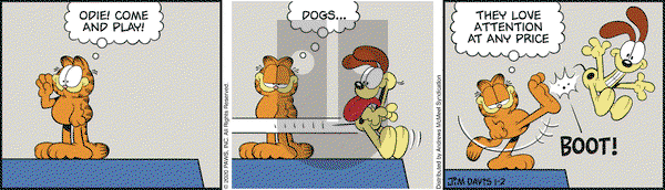 Garfield on Thursday January 2, 2020 Comic Strip