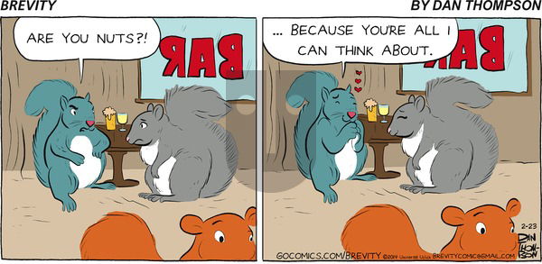 Brevity on Sunday February 23, 2014 Comic Strip