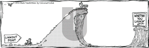 Lio on Thursday April 7, 2016 Comic Strip