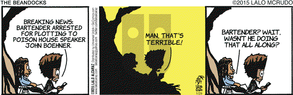 La Cucaracha on Thursday January 29, 2015 Comic Strip
