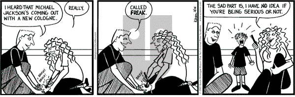 Clear Blue Water on Thursday April 21, 2005 Comic Strip