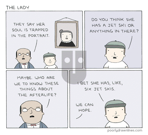 Poorly Drawn Lines on Monday April 18, 2016 Comic Strip