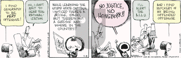 Non Sequitur on Monday March 8, 2004 Comic Strip