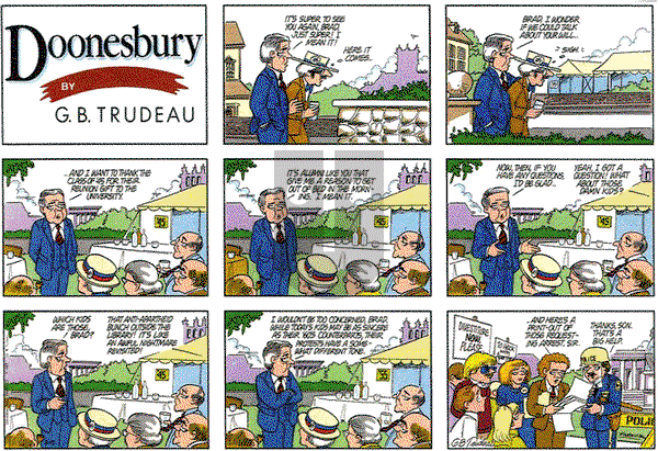 Doonesbury on Sunday May 19, 1985 Comic Strip
