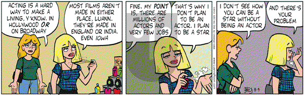 Luann on Saturday August 4, 2012 Comic Strip