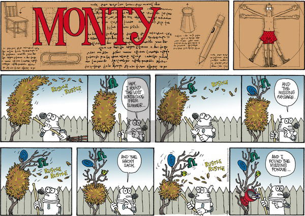 Monty on Sunday December 1, 2013 Comic Strip