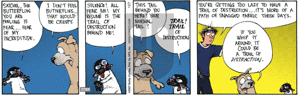 Get Fuzzy on Saturday January 12, 2008 Comic Strip