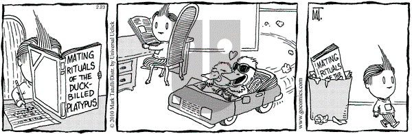 Lio on Monday February 23, 2015 Comic Strip