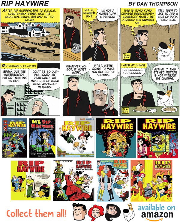 Rip Haywire on Sunday November 4, 2018 Comic Strip